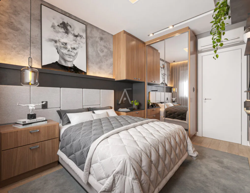 Apartamento para à venda no Bairro COUNTRY em CASCAVEL: Suíte