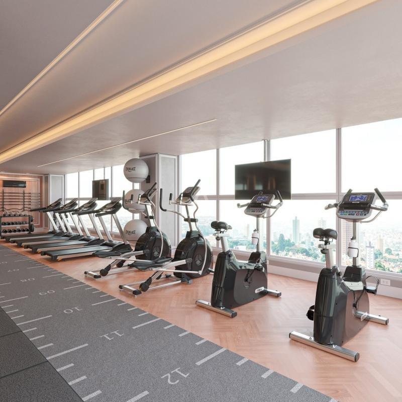 Apartamento para à venda no Bairro COUNTRY em CASCAVEL: Academia