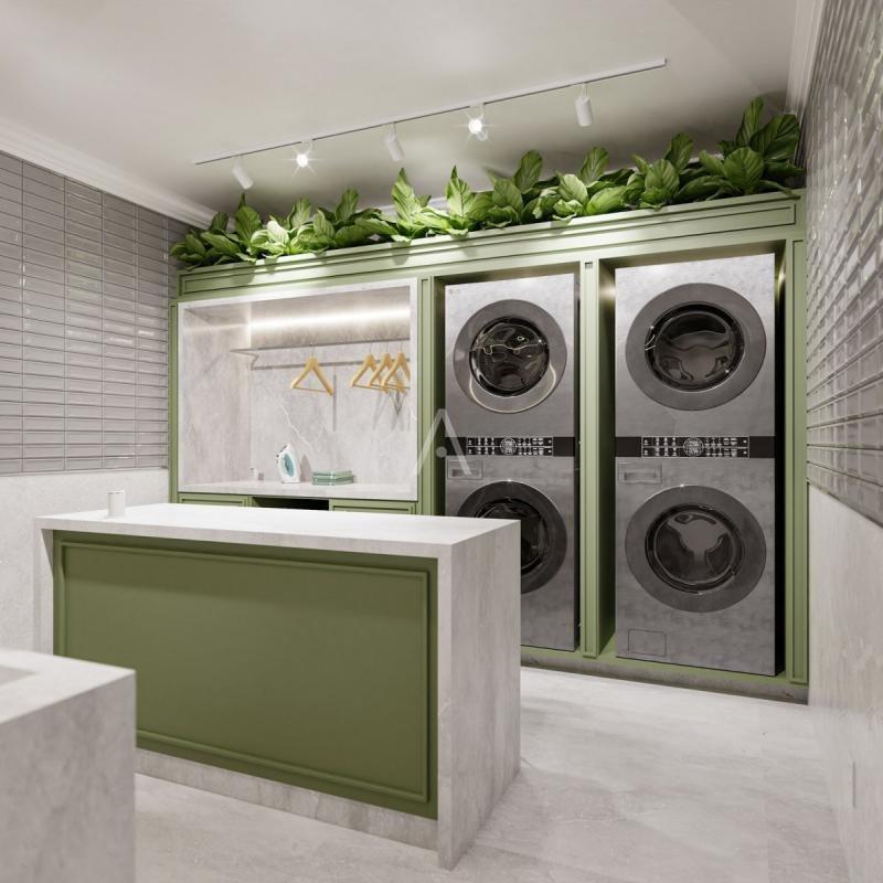 Apartamento para à venda no Bairro COUNTRY em CASCAVEL: Lavanderia