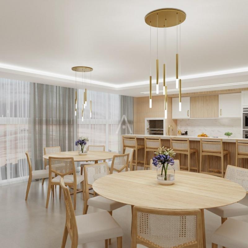 Apartamento para à venda no Bairro COUNTRY em CASCAVEL: Salão Gourmet