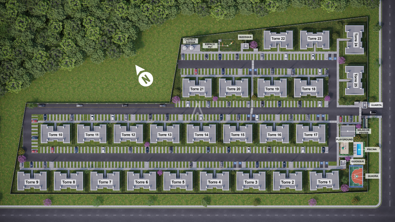 Apartamento para à venda no Bairro JARDIM PANORAMA em TOLEDO: 