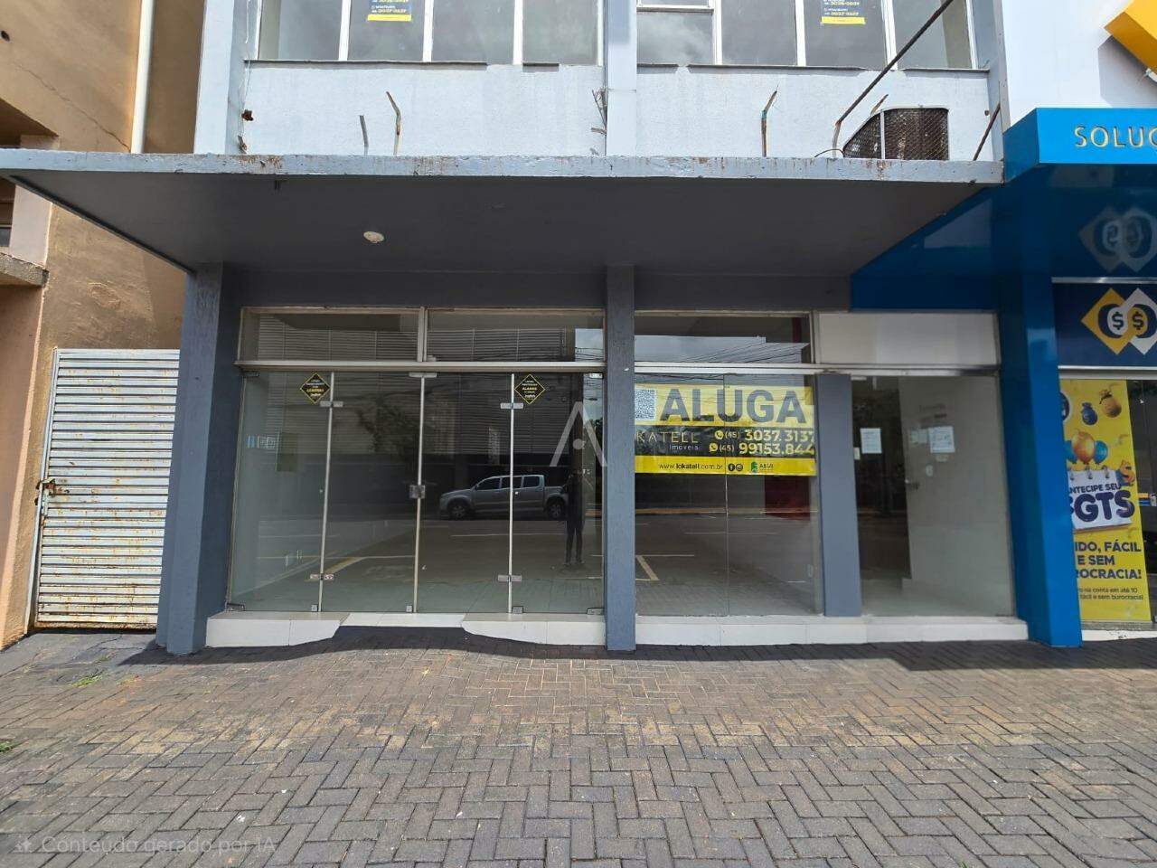 Sala Comercial para para aluguel no Bairro CENTRO em TOLEDO: 
