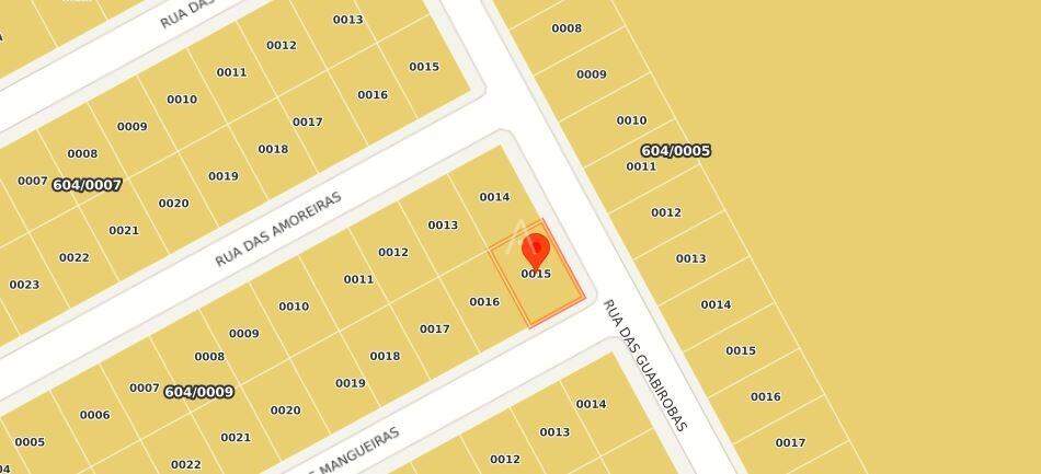 Terreno para à venda no Bairro RECANTO TROPICAL em CASCAVEL: 