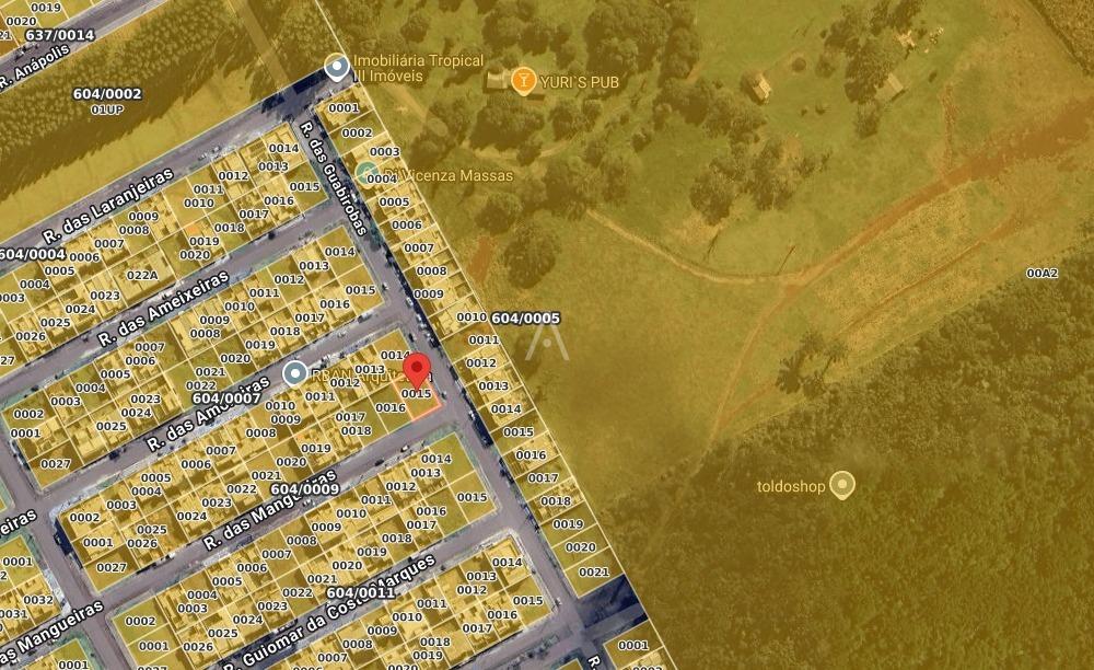 Terreno para à venda no Bairro RECANTO TROPICAL em CASCAVEL: 