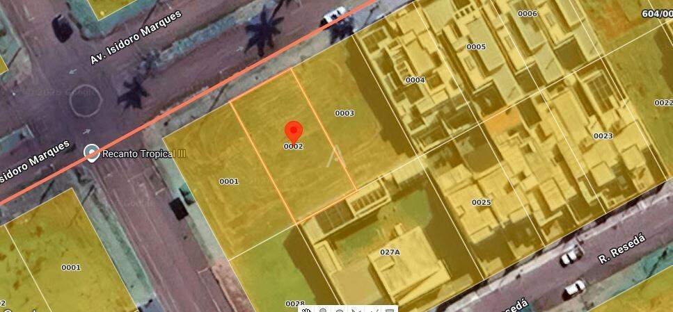 Terreno para à venda no Bairro RECANTO TROPICAL III em CASCAVEL: 