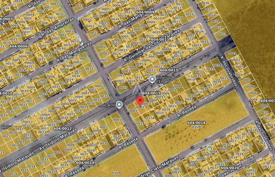 Terreno para à venda no Bairro RECANTO TROPICAL III em CASCAVEL: