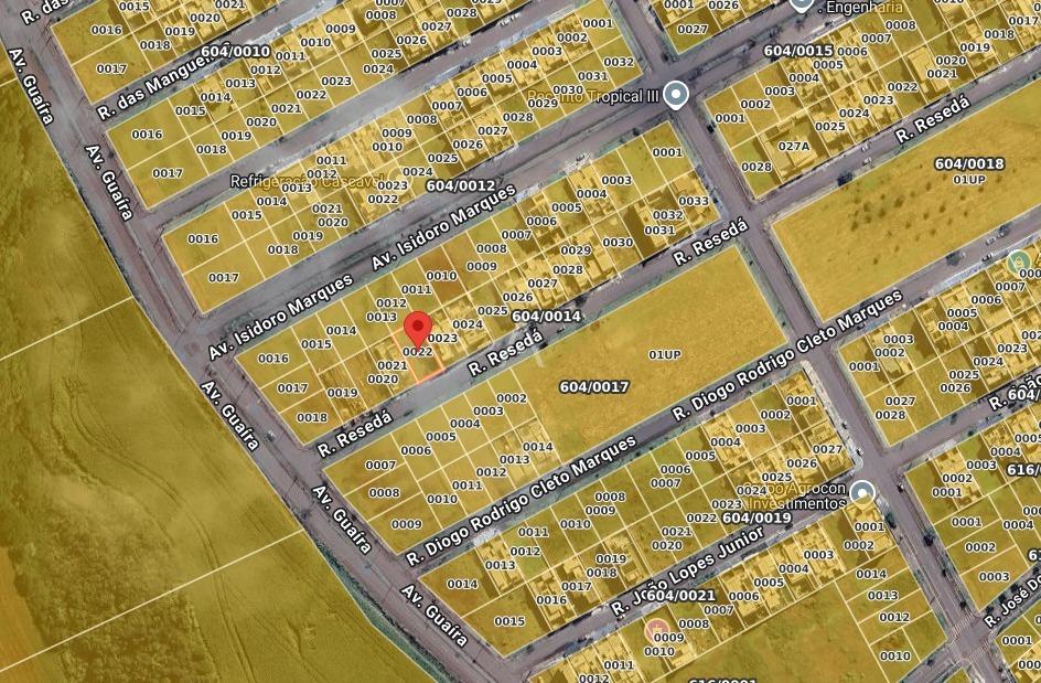 Terreno para à venda no Bairro TROPICAL III em CASCAVEL: 