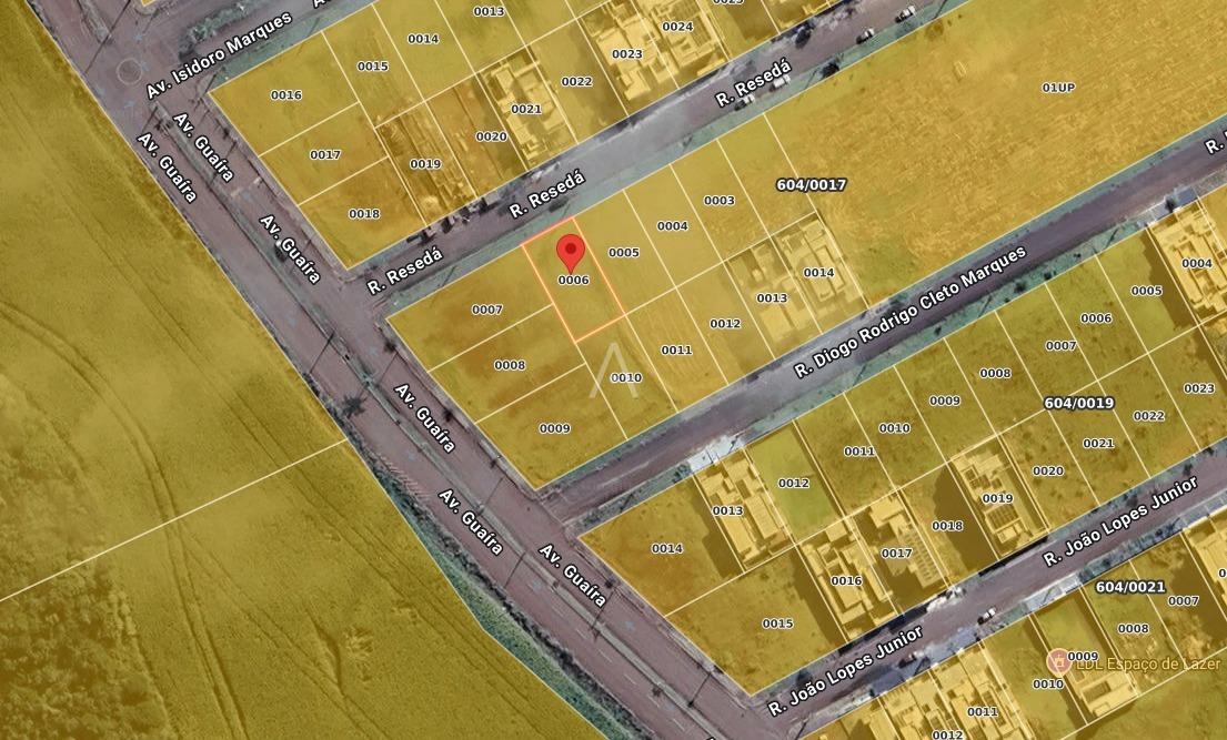 Terreno para à venda no Bairro TROPICAL III em CASCAVEL: 