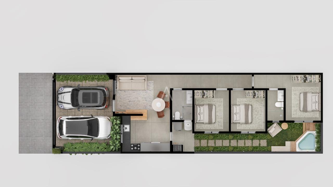 Casa Residencial para à venda no Bairro RECANTO TROPICAL em CASCAVEL: 