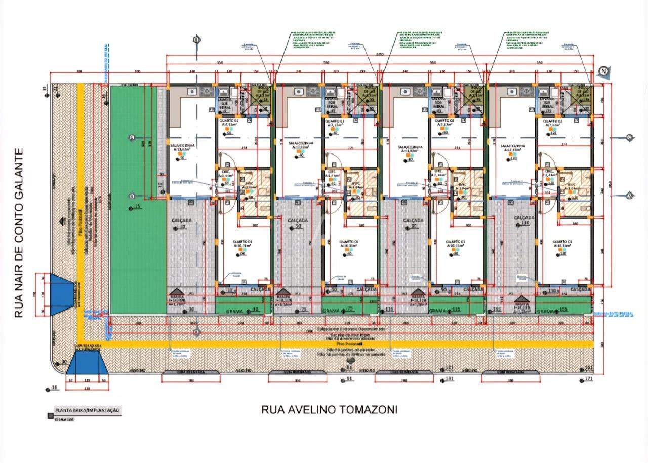 Casa Residencial para à venda no Bairro PINHEIRINHO em TOLEDO: 