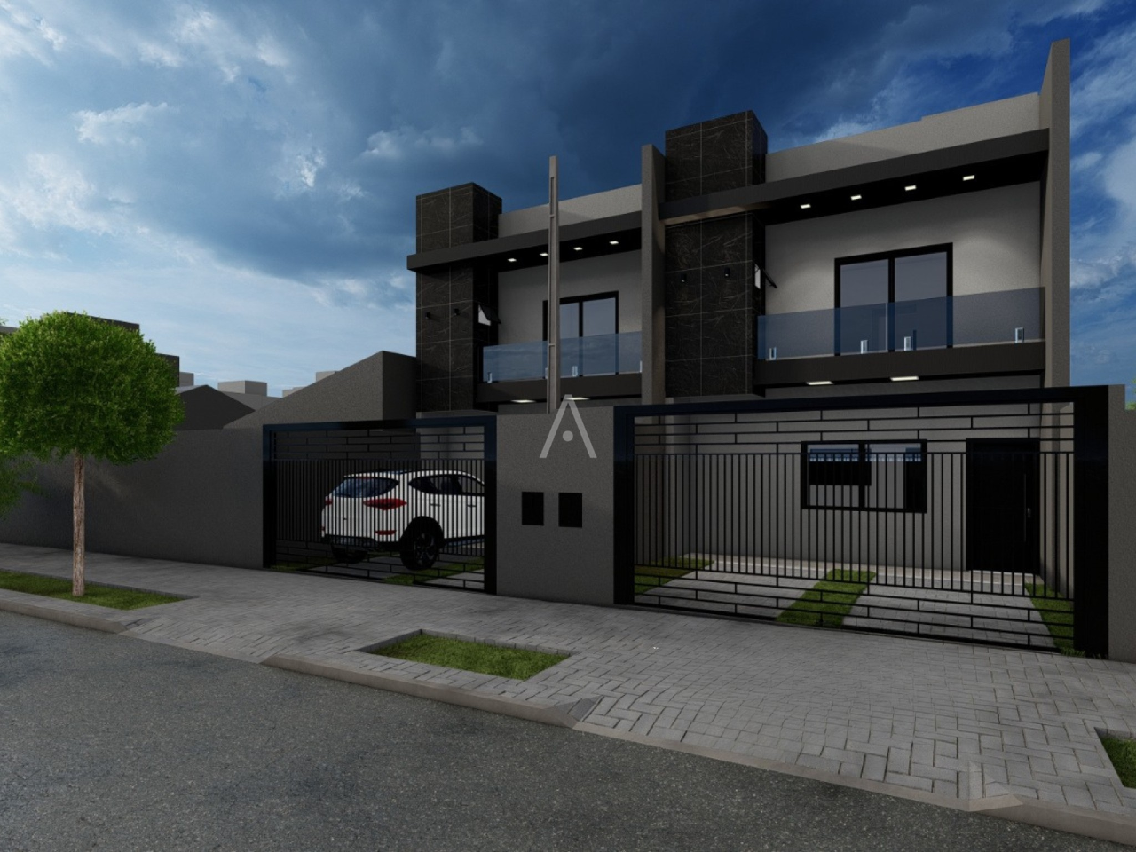 Sobrado para à venda no Bairro ESMERALDA em CASCAVEL: 