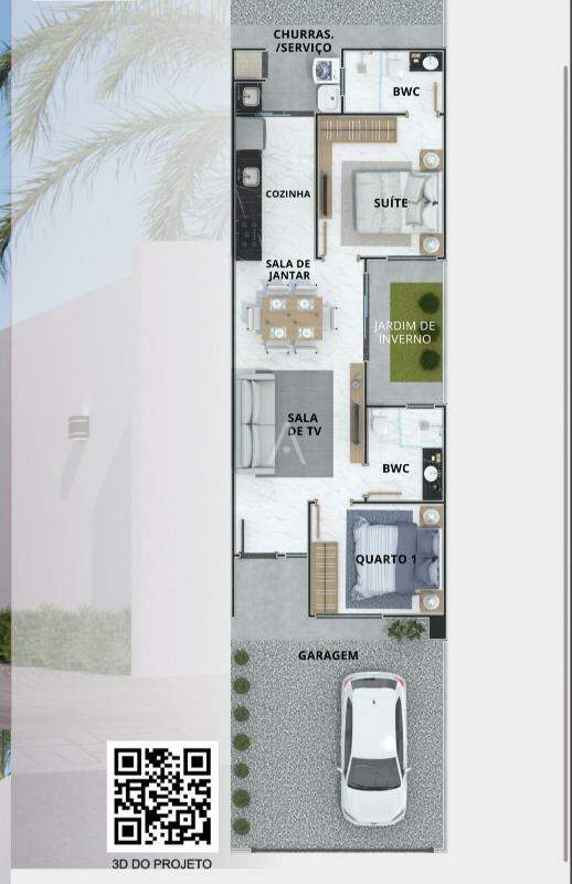 Casa Residencial para à venda no Bairro SANTA CRUZ em CASCAVEL: 