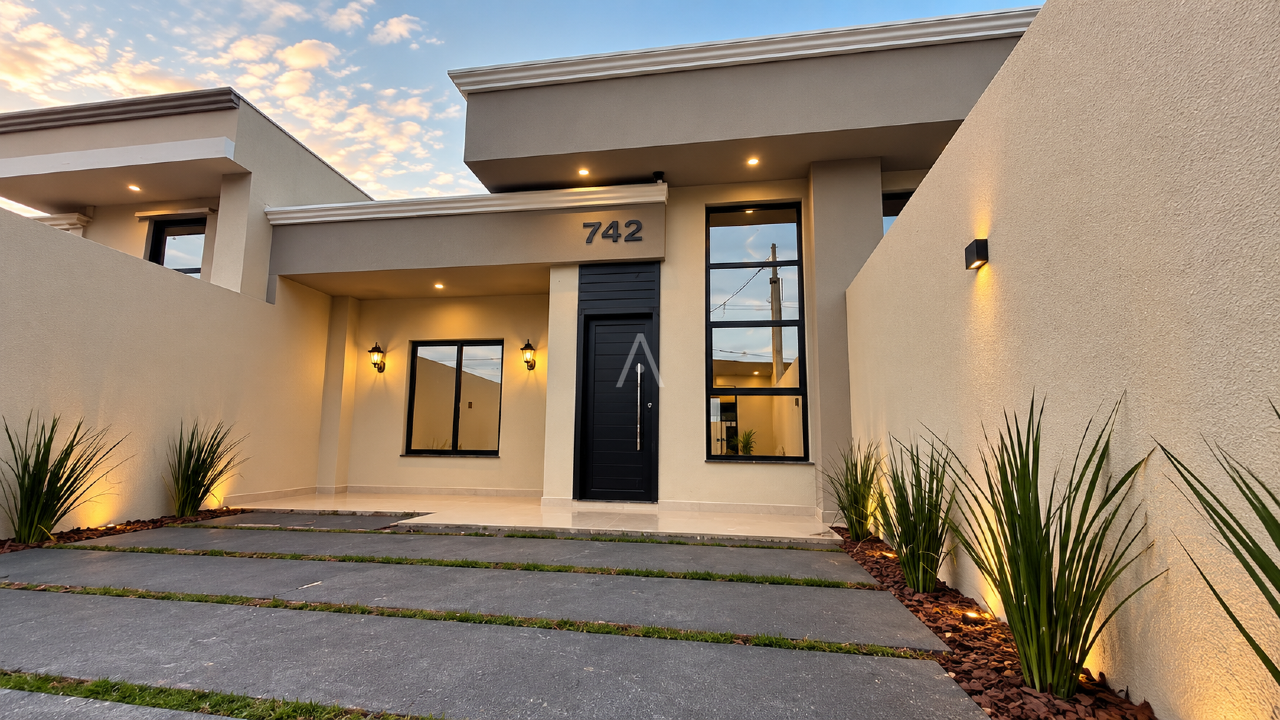 Casa Residencial para à venda no Bairro PARAISO TROPICAL I em CASCAVEL: 