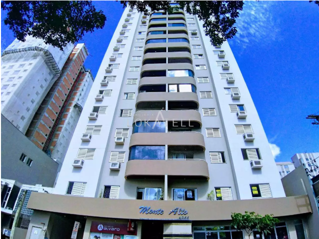 Apartamento para para aluguel no Bairro CENTRO em CASCAVEL: 