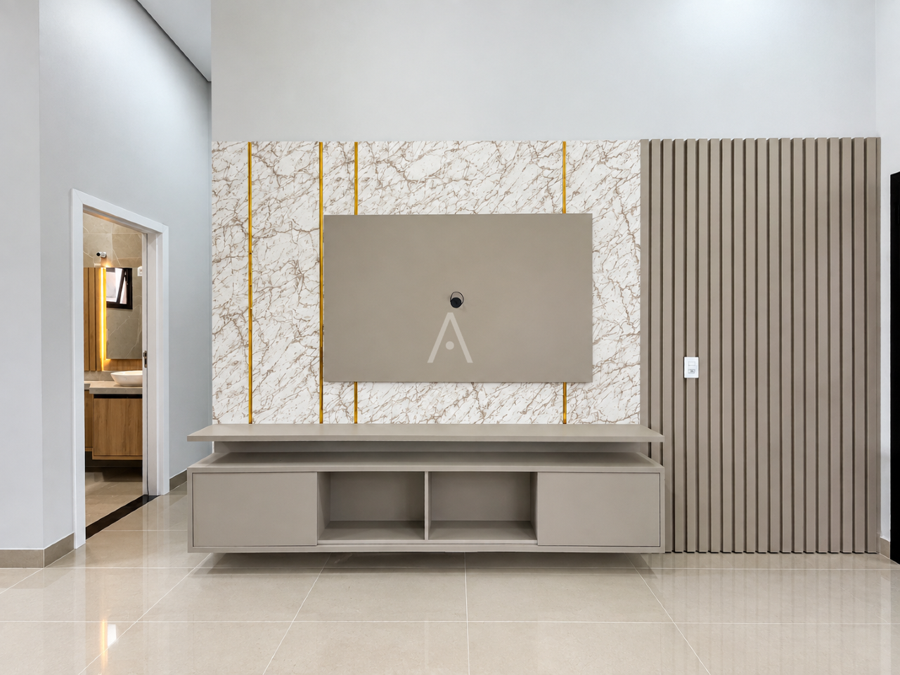 Casa Residencial para para aluguel no Bairro Jardim Parizotto em TOLEDO: Sala de Estar