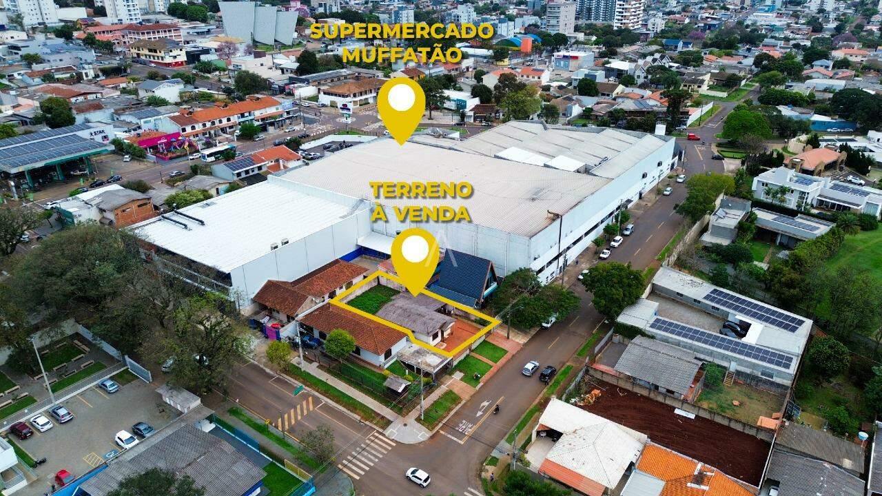 Terreno para à venda no Bairro CANCELLI em CASCAVEL: 