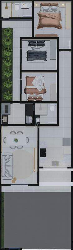 Casa Residencial para à venda no Bairro Positano em CASCAVEL: 