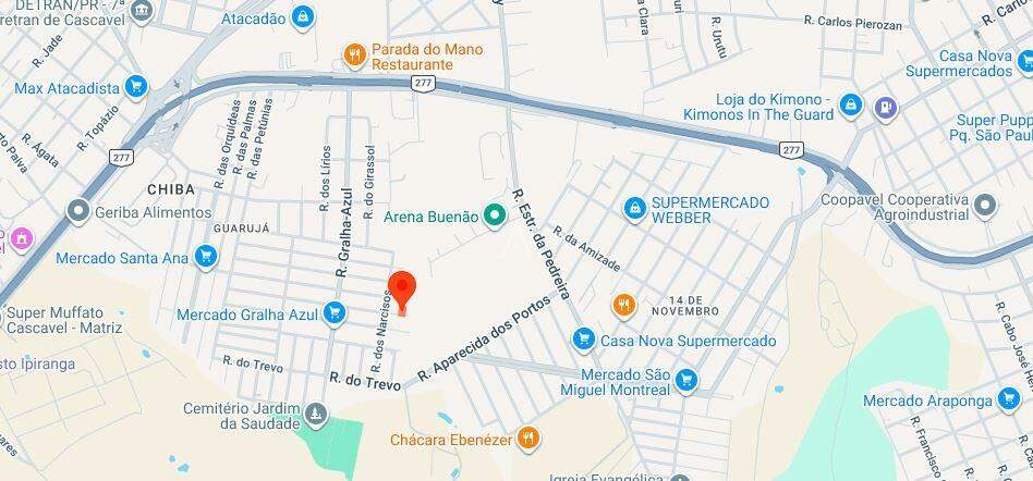 Casa Residencial para à venda no Bairro GUARUJA em CASCAVEL: 