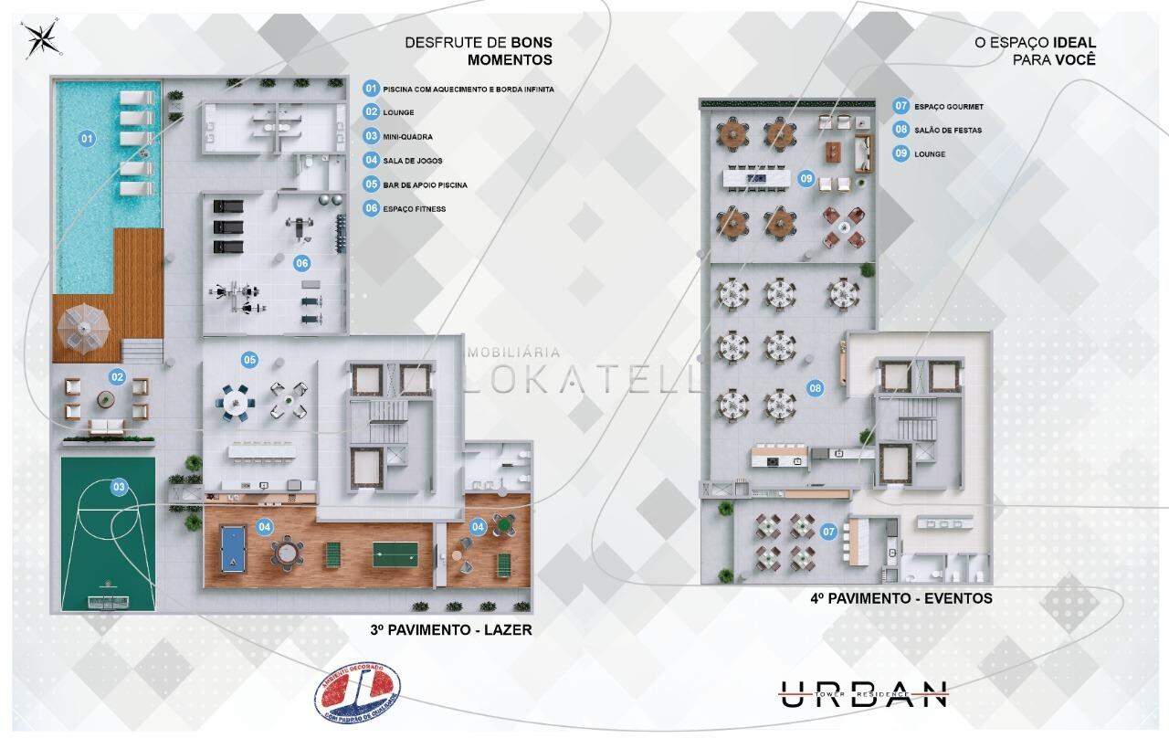 Apartamento para à venda no Bairro CENTRO em CASCAVEL: 