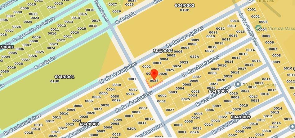 Terreno para à venda no Bairro RECANTO TROPICAL em CASCAVEL: 