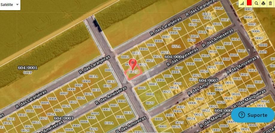 Terreno para à venda no Bairro RECANTO TROPICAL em CASCAVEL: 