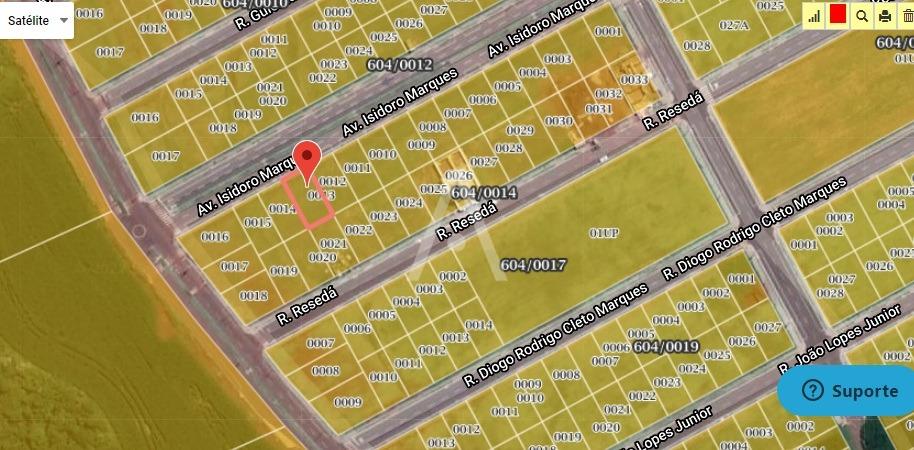 Terreno para à venda no Bairro RECANTO TROPICAL em CASCAVEL: 