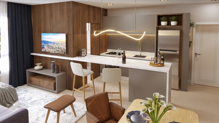 Apartamento para à venda no Bairro CENTRO em CASCAVEL: 