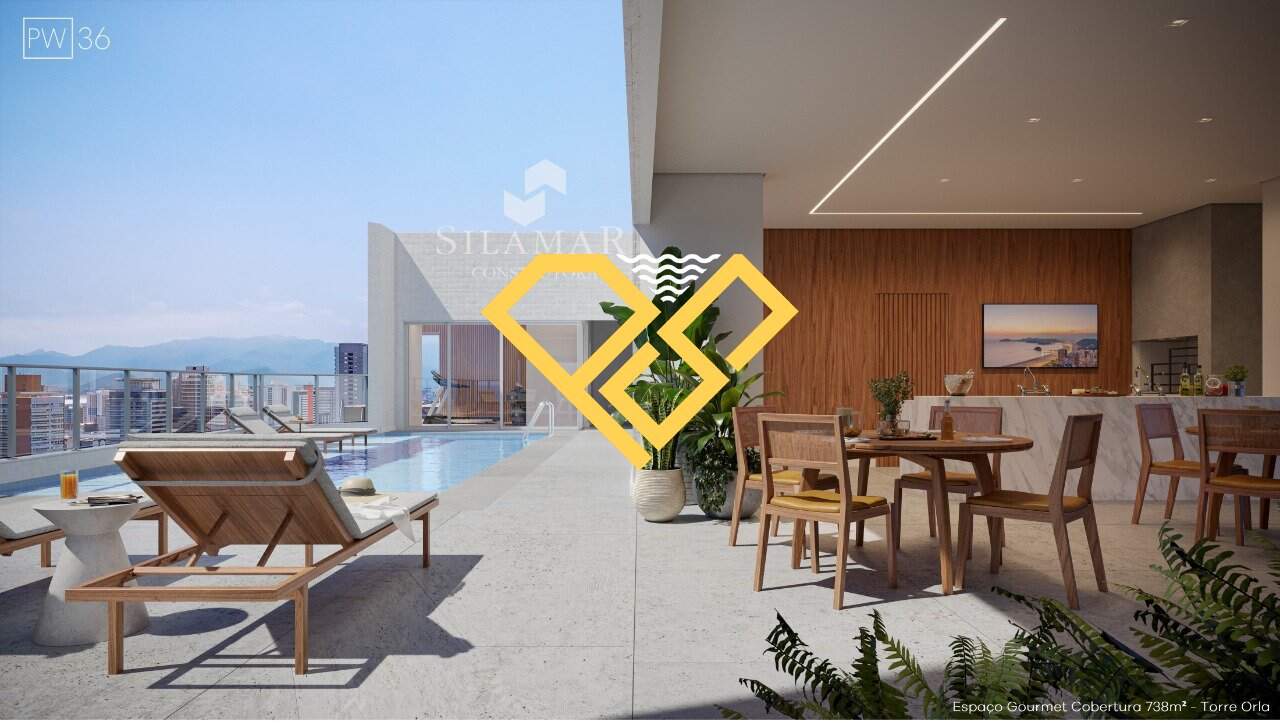 PW36 - ESPAÇO GOURMET COBERTURA 738M2 - TORRE ORLA