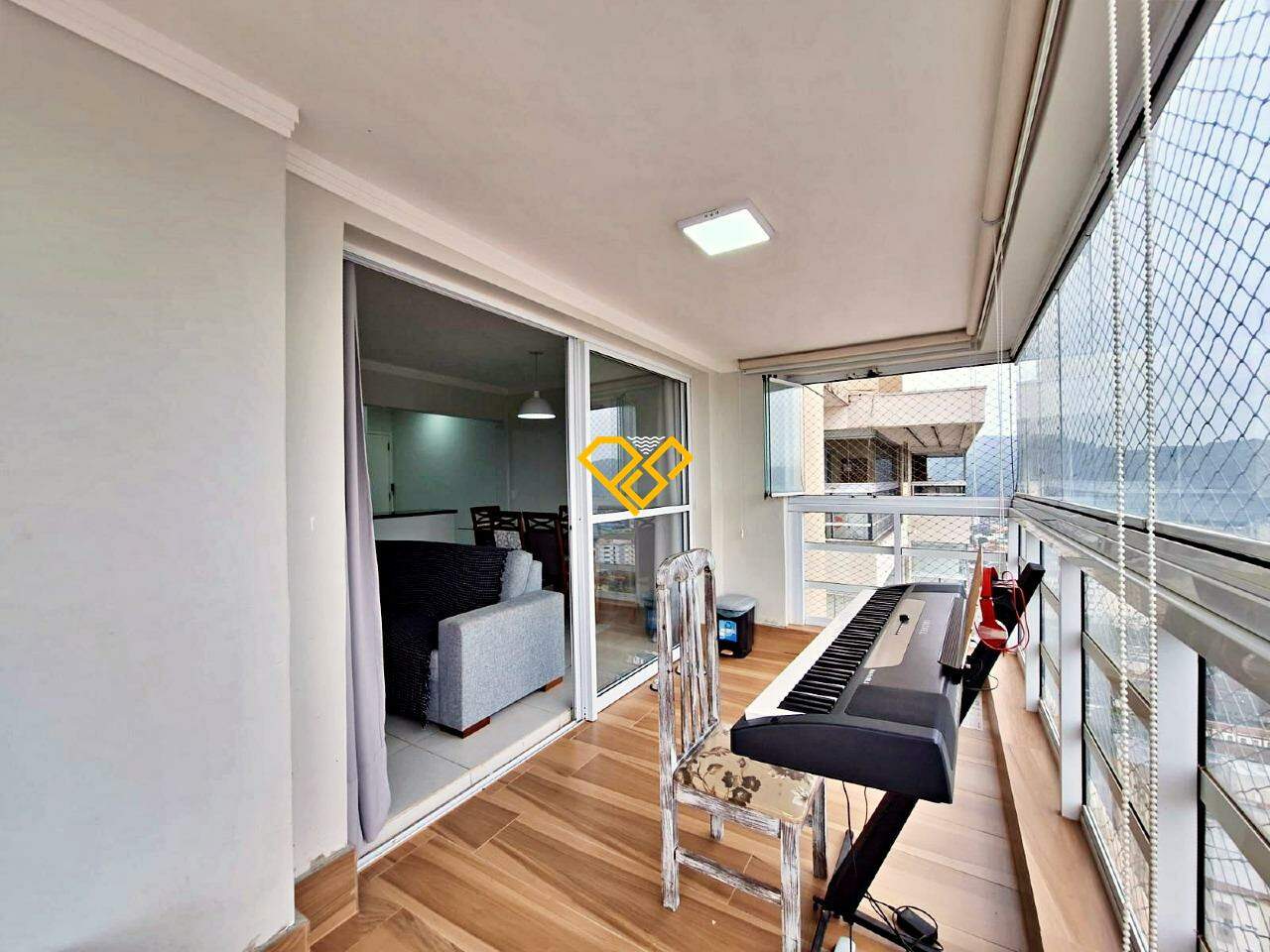 Apartamento à venda no Vila Belmiro: Varanda