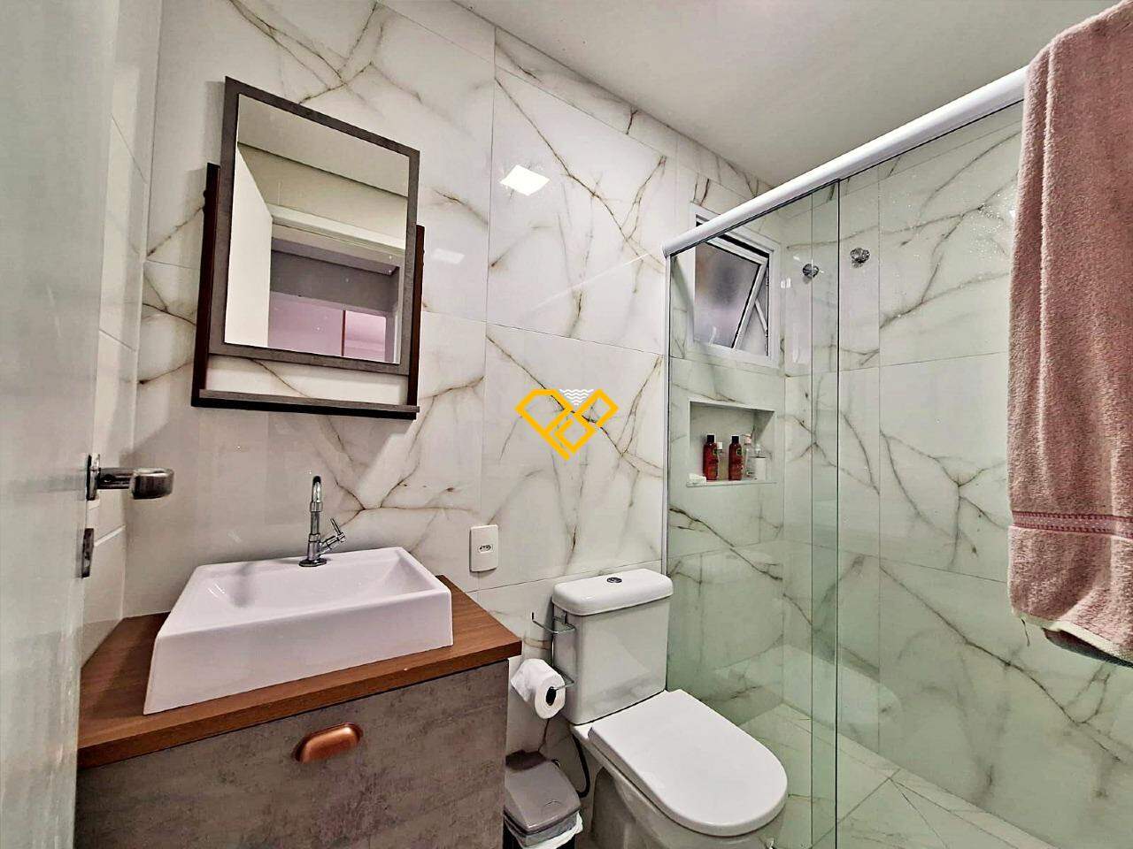 Apartamento à venda no Vila Belmiro: Wc social