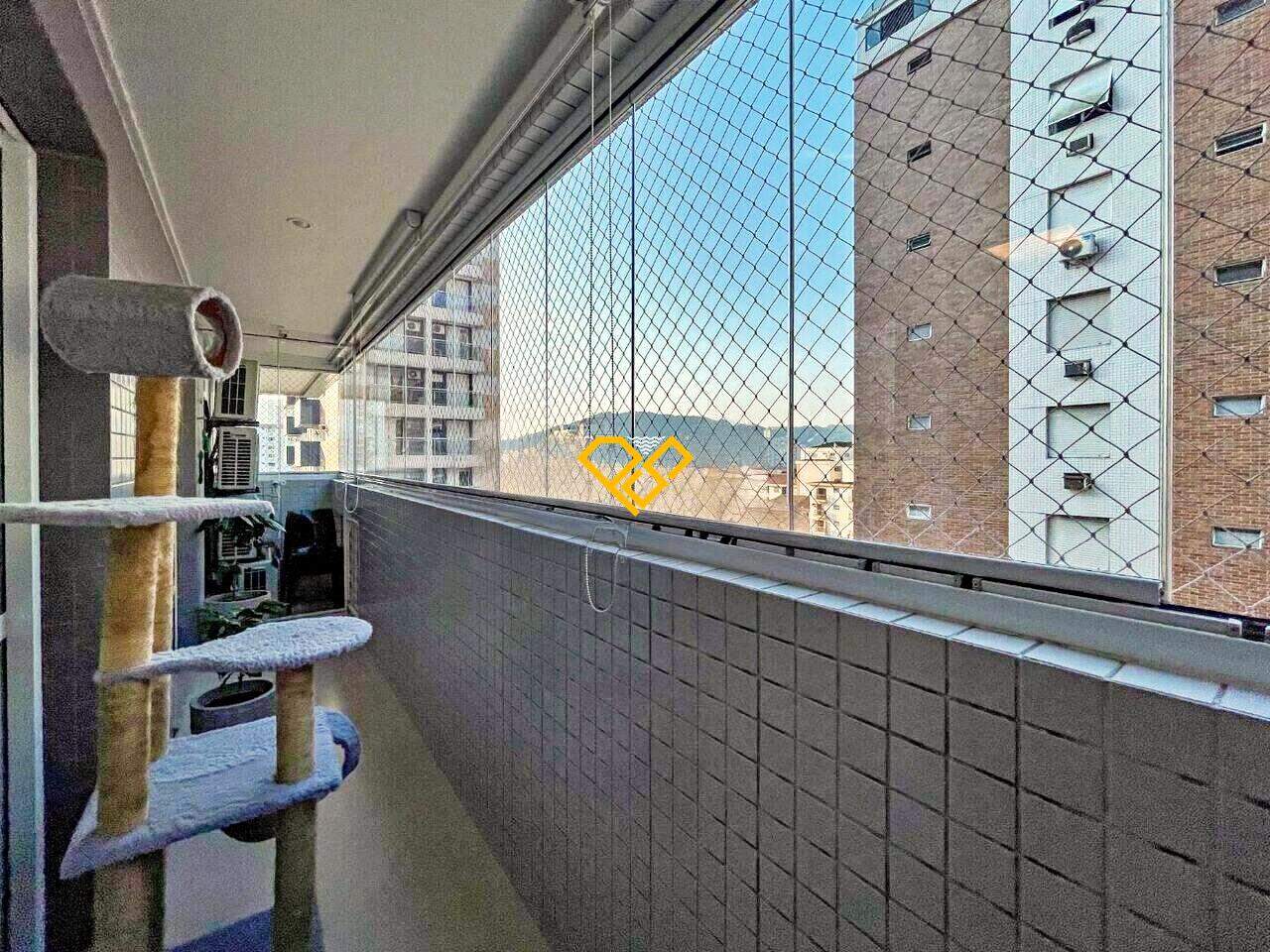 Apartamento à venda no Gonzaga: Varanda
