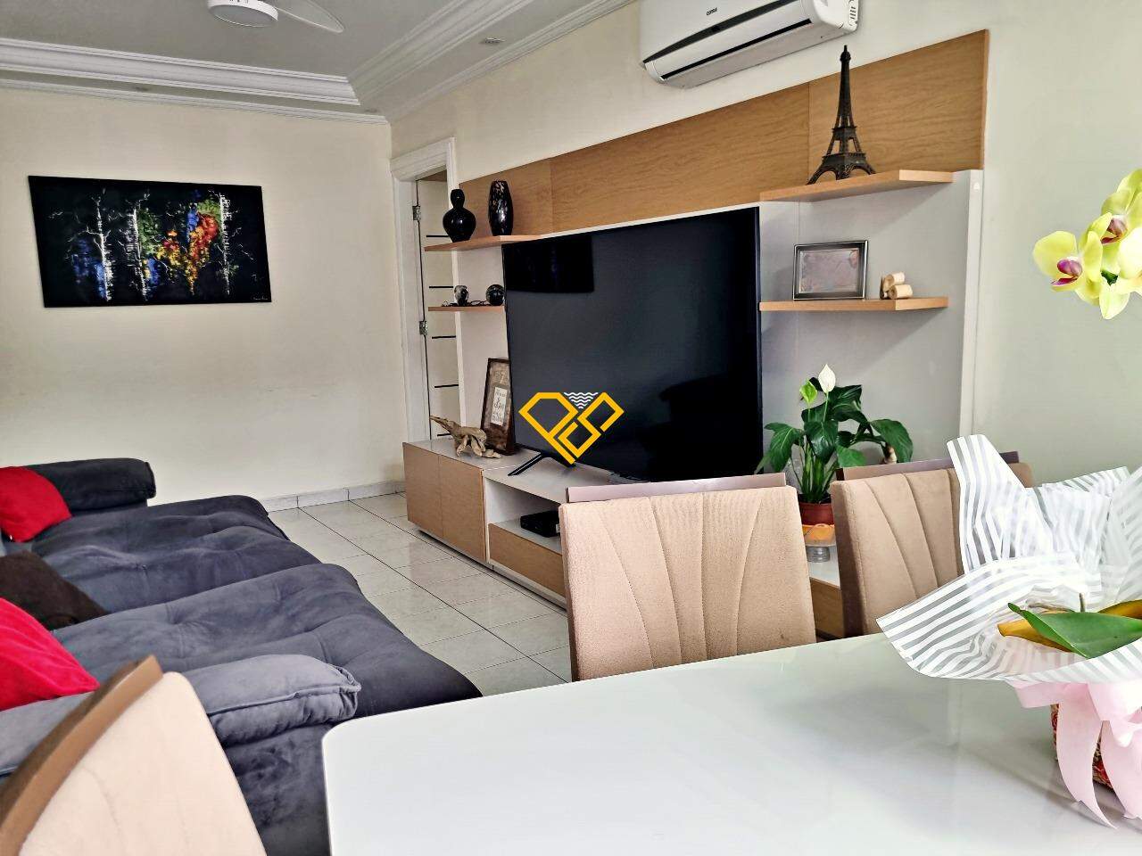 Apartamento à venda no Embaré: Sala