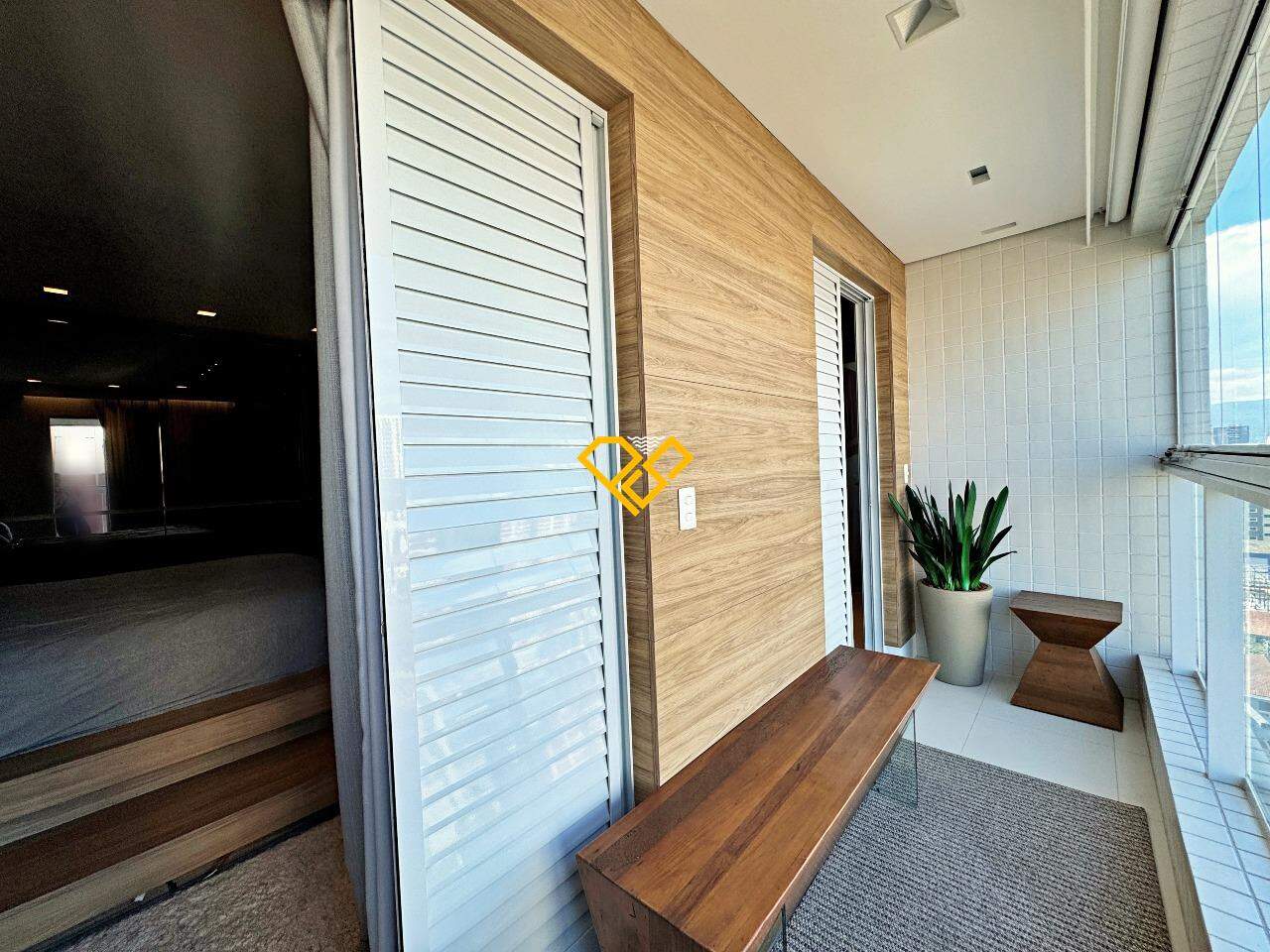 Apartamento para aluguel no Boqueirão: Varanda