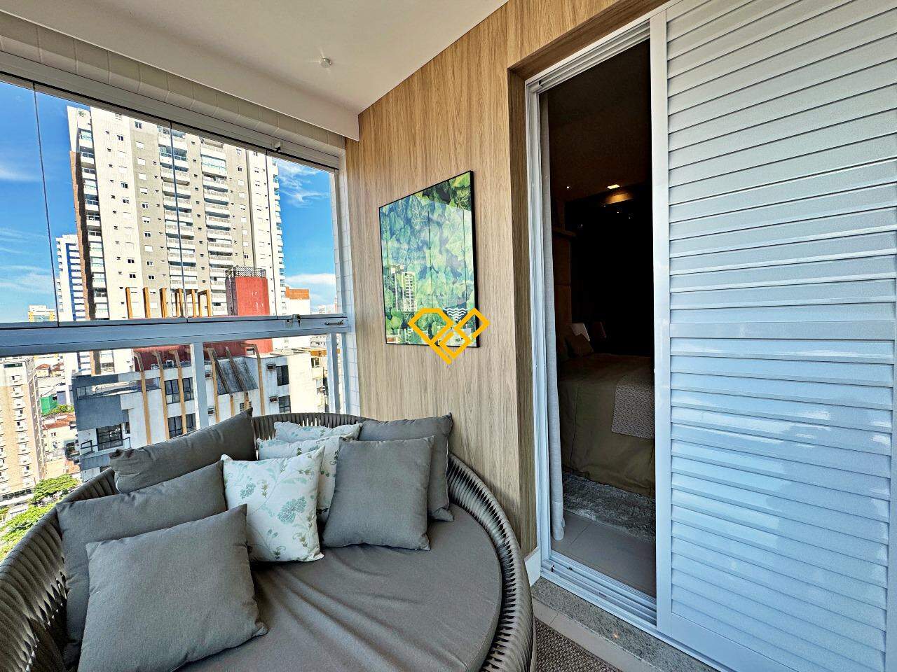 Apartamento para aluguel no Boqueirão: Varanda