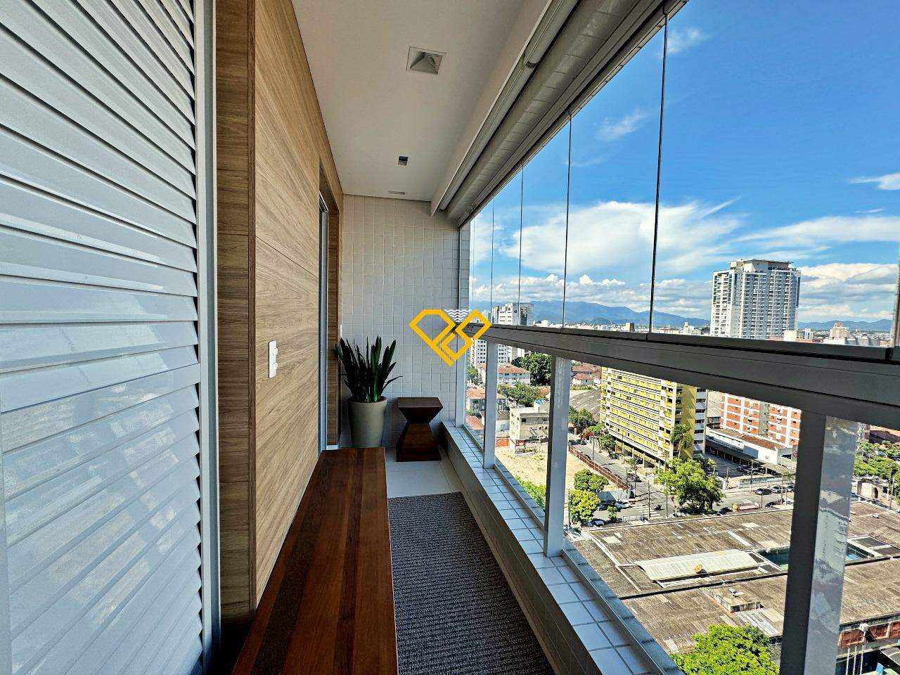 Apartamento para aluguel no Boqueirão: Varanda