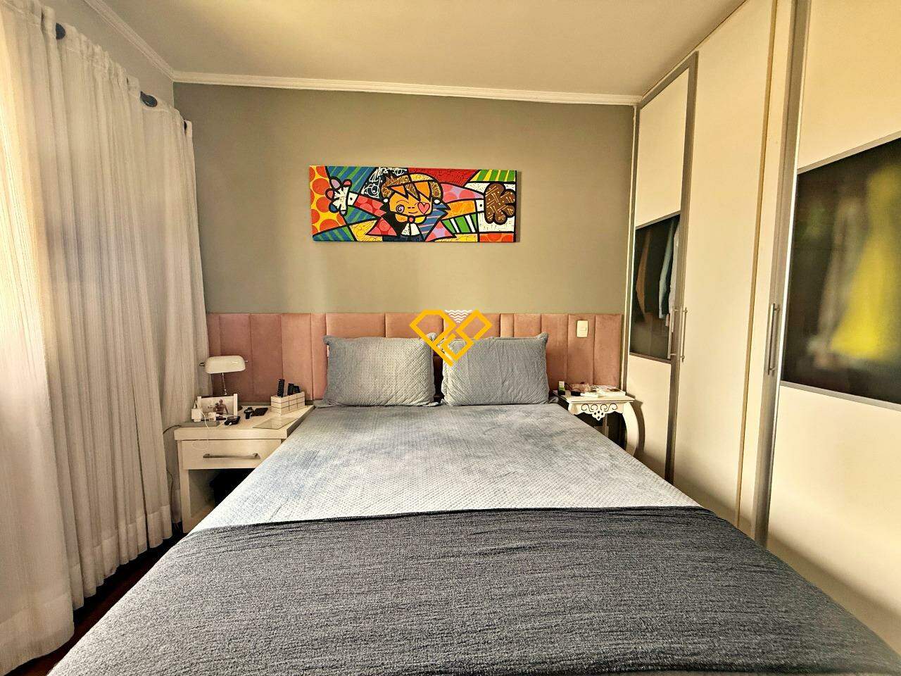 Apartamento à venda no Embaré: Dormitório 1 - suíte