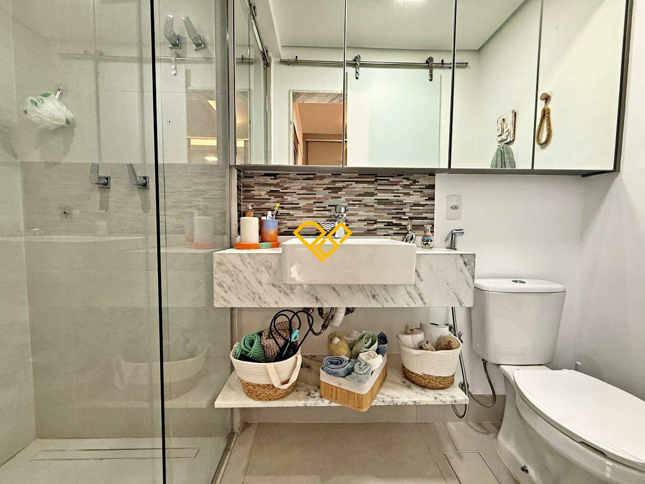 Apartamento à venda no Aparecida: Wc suíte 2
