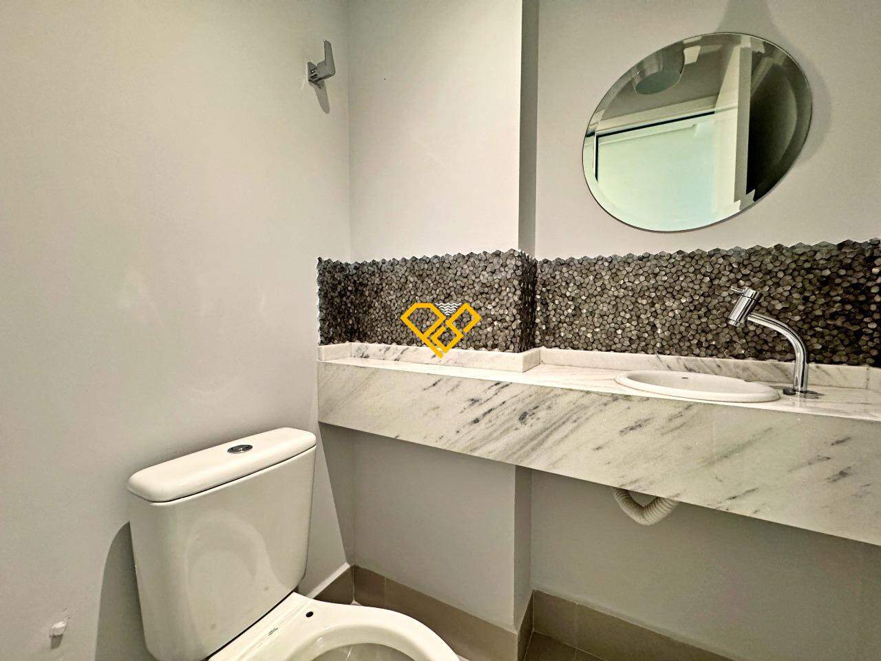 Apartamento à venda no Aparecida: Lavabo