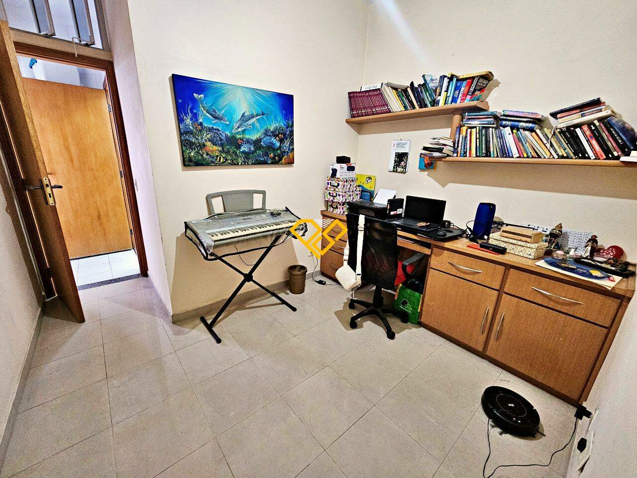 Apartamento à venda no Aparecida: Dependência revertida para área íntima
