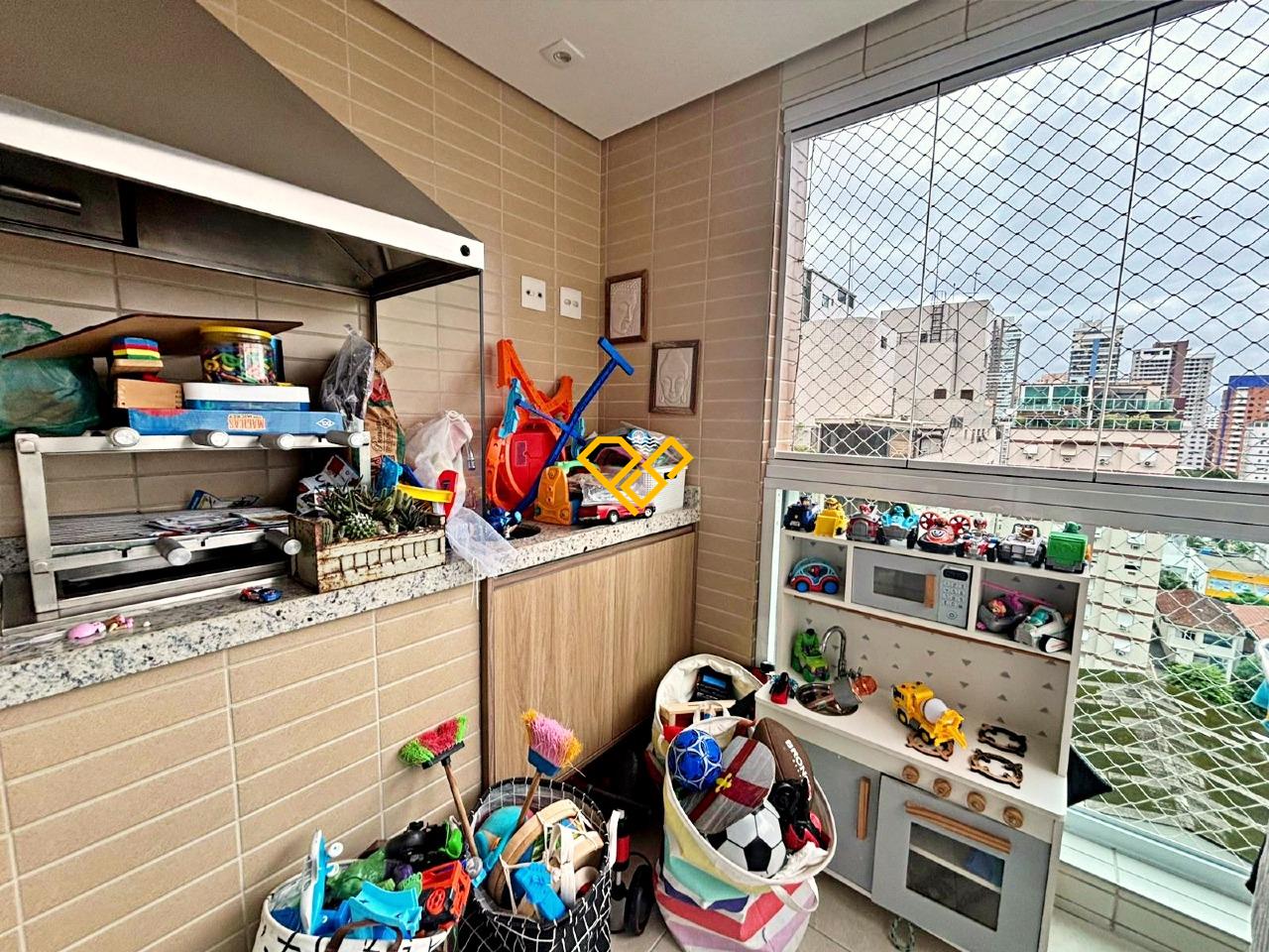 Apartamento à venda no Pompéia: Varanda