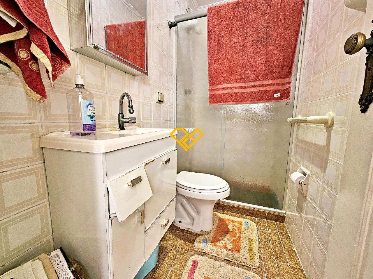 Apartamento à venda no Ponta da Praia: Wc de serviço