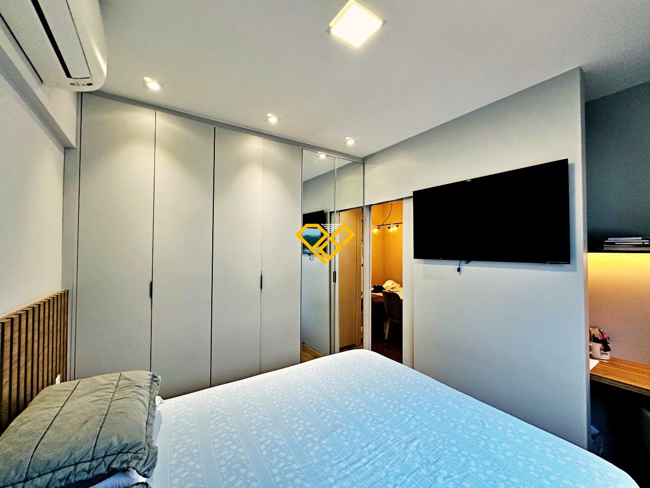 Apartamento à venda no Campo Grande: Dormitório