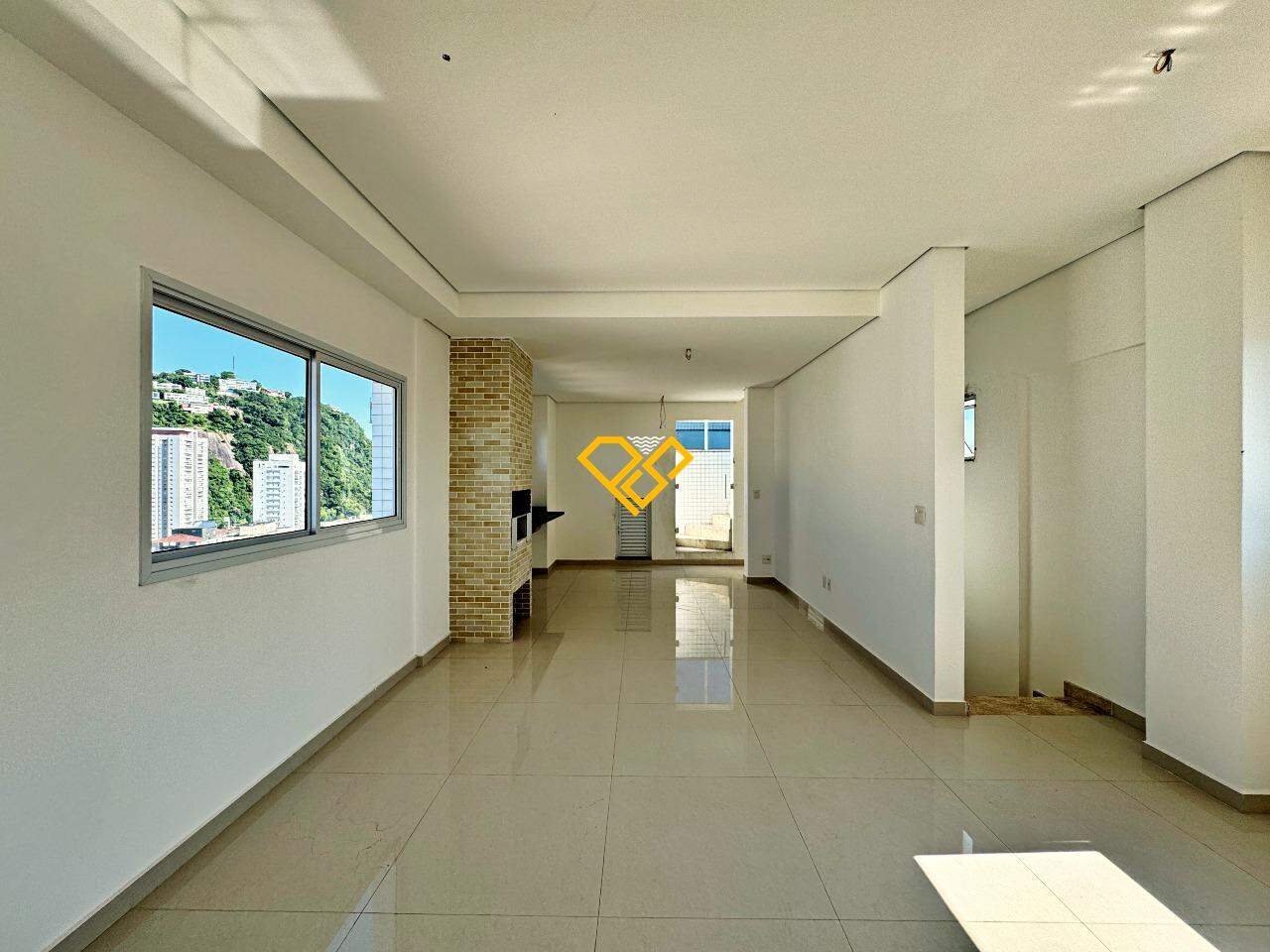 Cobertura à venda no José Menino: Área gourmet