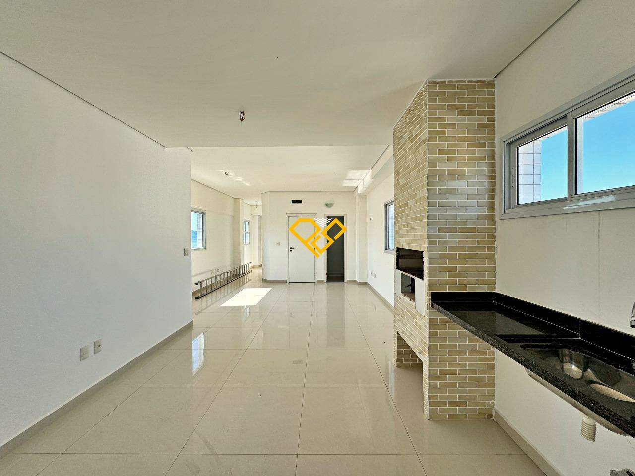 Cobertura à venda no José Menino: Área gourmet