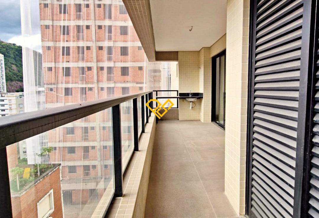 Apartamento à venda no José Menino: Varanda