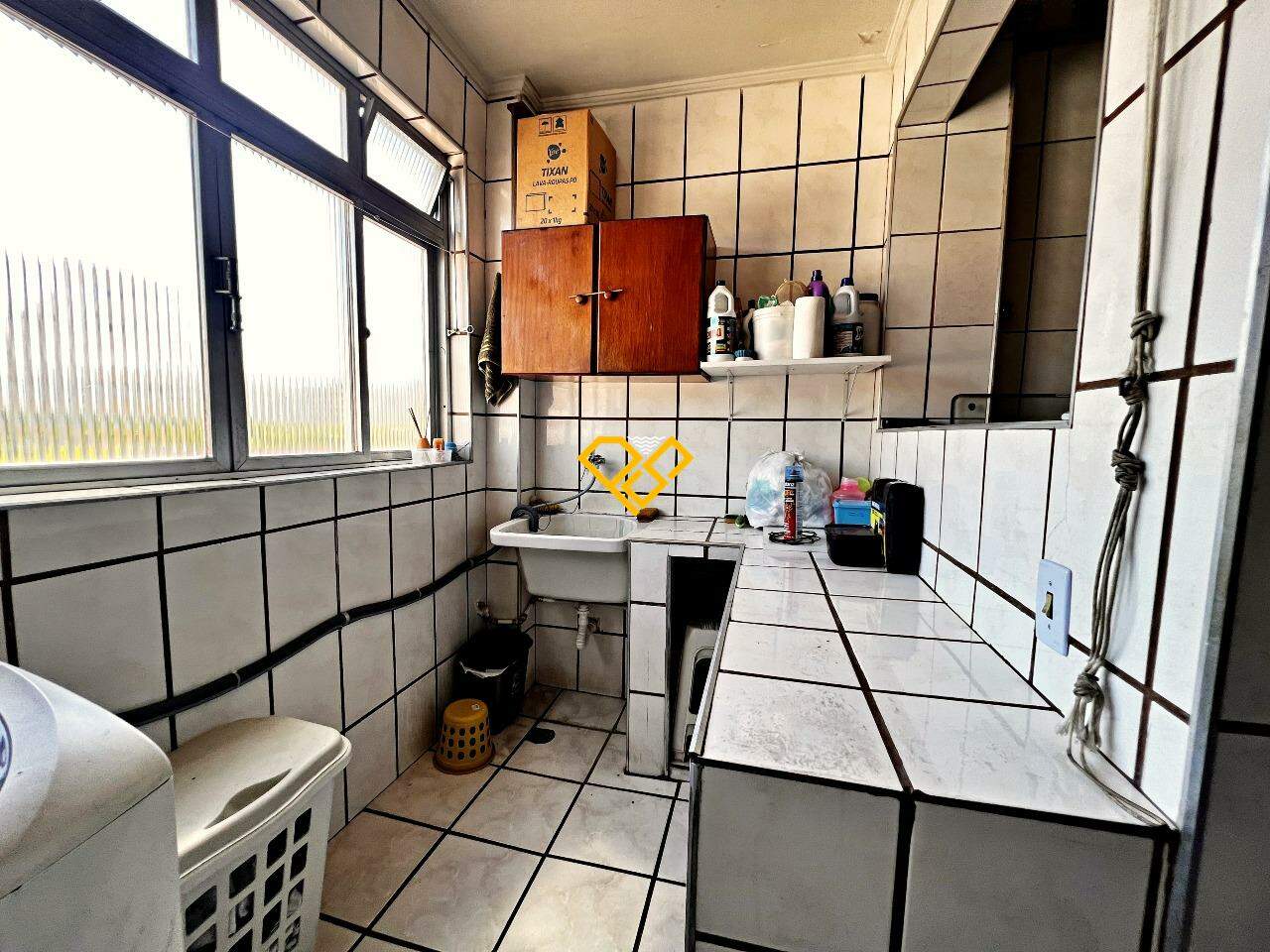 Apartamento à venda no Vila Mathias: Área de serviço