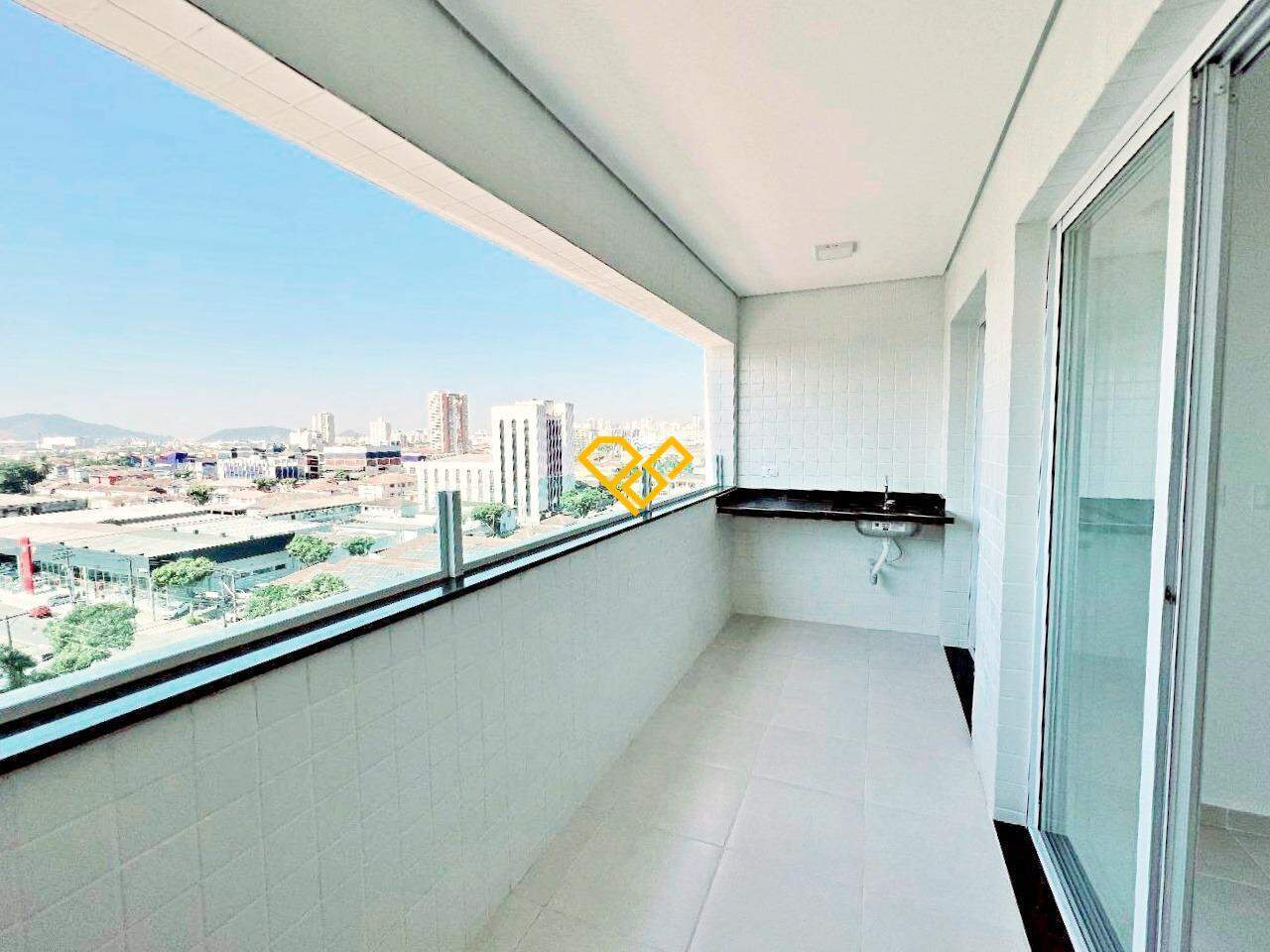 Apartamento à venda no Macuco: Varanda