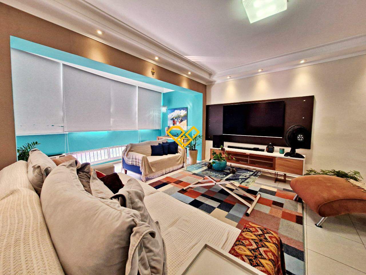Apartamento à venda no Gonzaga: Sala