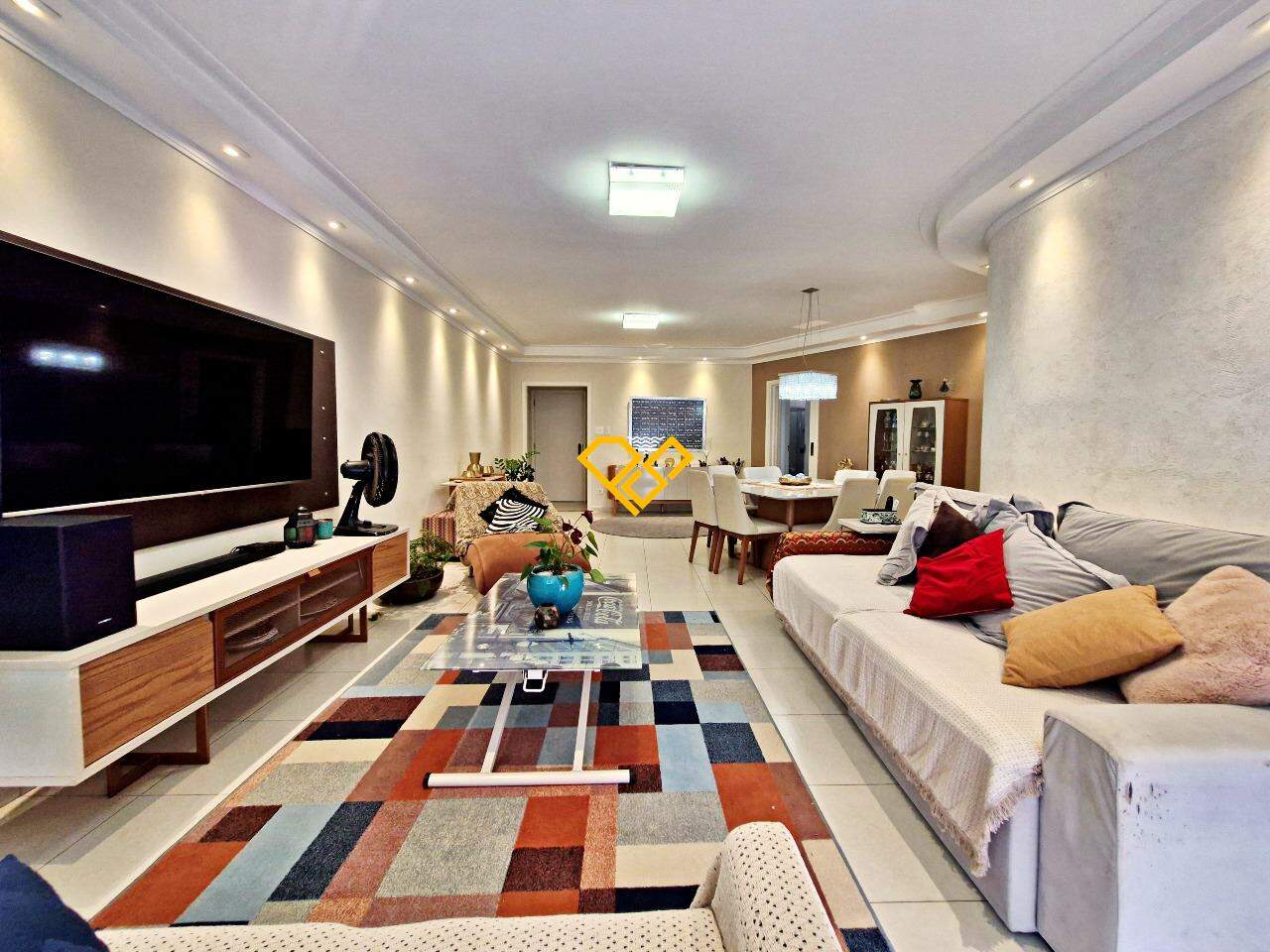 Apartamento à venda no Gonzaga: Sala