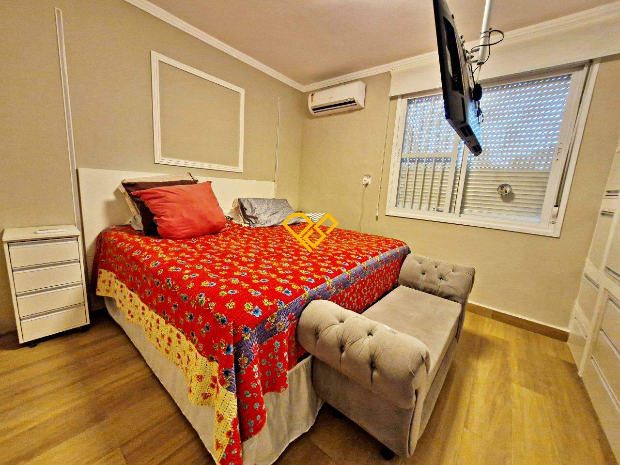 Apartamento à venda no Gonzaga: Dormitório 1 - suíte